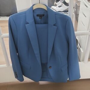 Ann Taylor Blue Suit